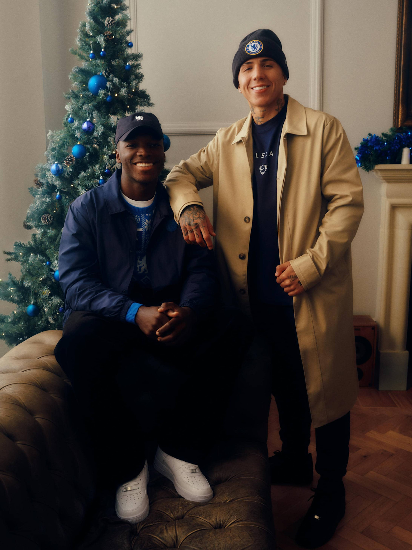 恩佐·费尔南德斯是蓝军阵中的另一位南美球员，也是我们今年圣诞节活动的一部分