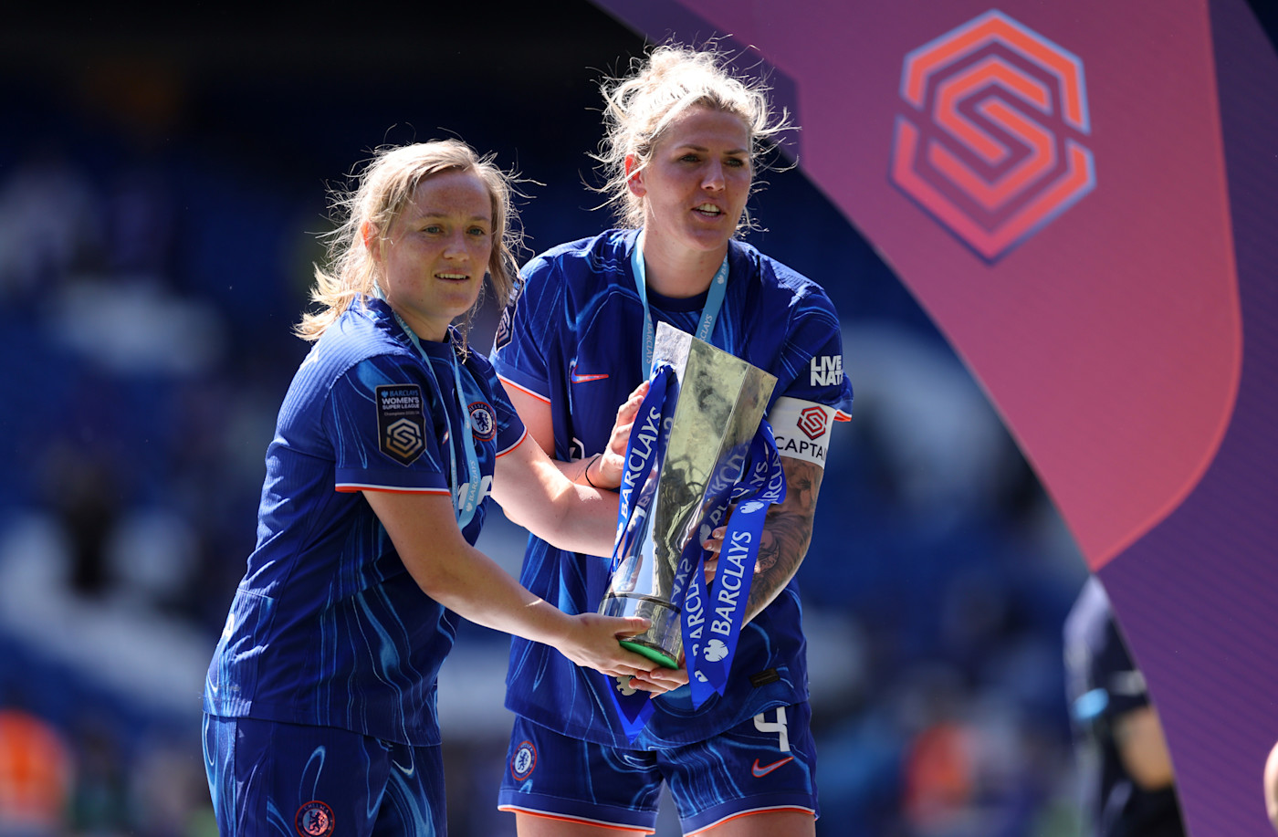 两位球员习惯了赢得WSL比赛——还有冠军！